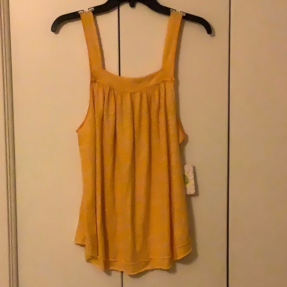Free People top size S. Poppy Gold.